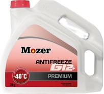 Антифриз Mozer G12+ PREMIUM красный, канистра 3кг 4638261
