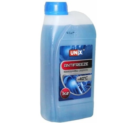 Антифриз Unix G11 синий, канистра 1 кг 4602545