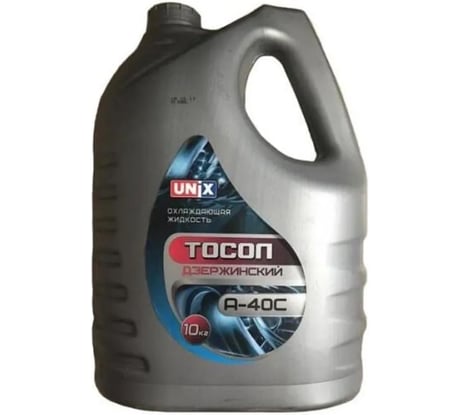 Тосол Unix А-40С канистра 10кг 4600046