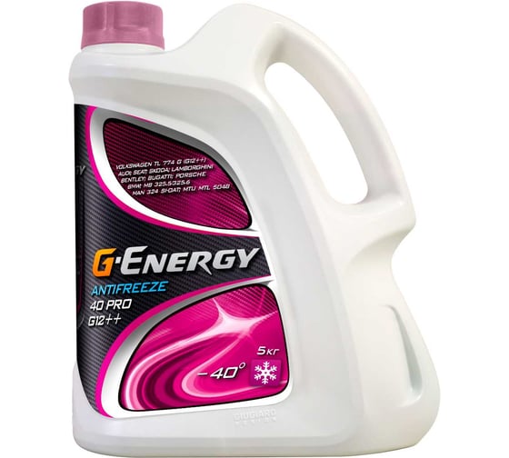 Антифриз GAZPROMNEFT ОЖ G-Energy 40 PRO G12++ 5kg 2422210318 1