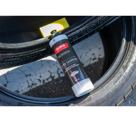 Чернитель шин с серебряным мерцанием SHIMA DETAILER SILVER SHIMMER 500 мл 4603740921299