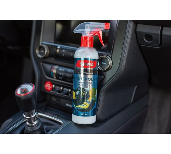 Полироль пластика внутри салона SHIMA PREMIUM SHINE POLISH 500 мл 4631111103395