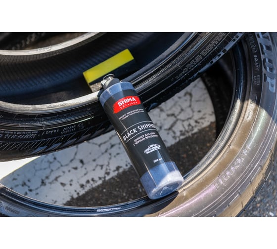 Чернитель шин с черным мерцанием SHIMA DETAILER BLACK SHIMMER 500 мл 4603740921251