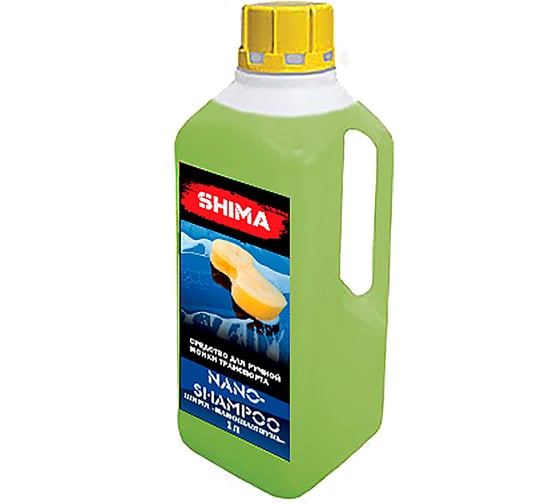 Автошампунь для ручной мойки SHIMA NANOSHAMPOO 1 л 4626016836684 1