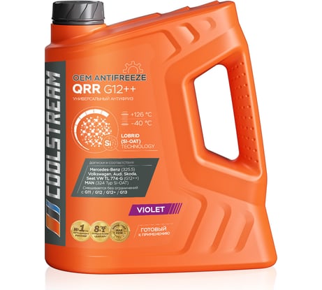 Охлаждающая жидкость CoolStream QRR 5 кг CS-011202