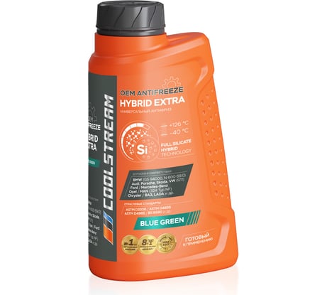 Охлаждающая жидкость CoolStream Hybrid Extra 1 кг CS-010801