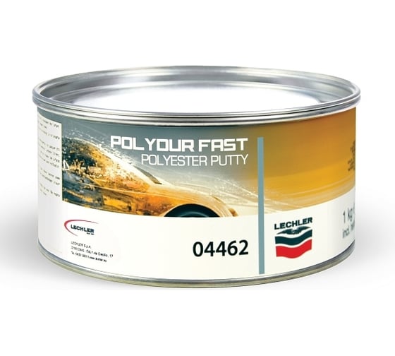 Полиэфирная шпатлевка Lechler POLYDUR FAST 2кг 04462K2 1