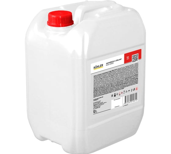Антифриз KUHLER красный, G12, 10 л KHLR000003