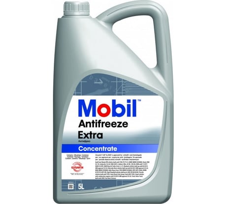 Антифриз MOBIL Antifreeze Extra концентрат сине-зеленый 5 л 151158R
