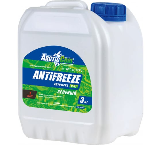 Антифриз Atriccool G-11 Зеленый 3кг АХ-0029
