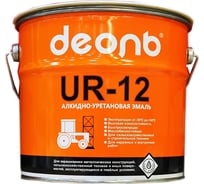 Быстросохнущая автоспецэмаль ДЕОЛЬ UR-12 синяя, глянцевая UR12BL3