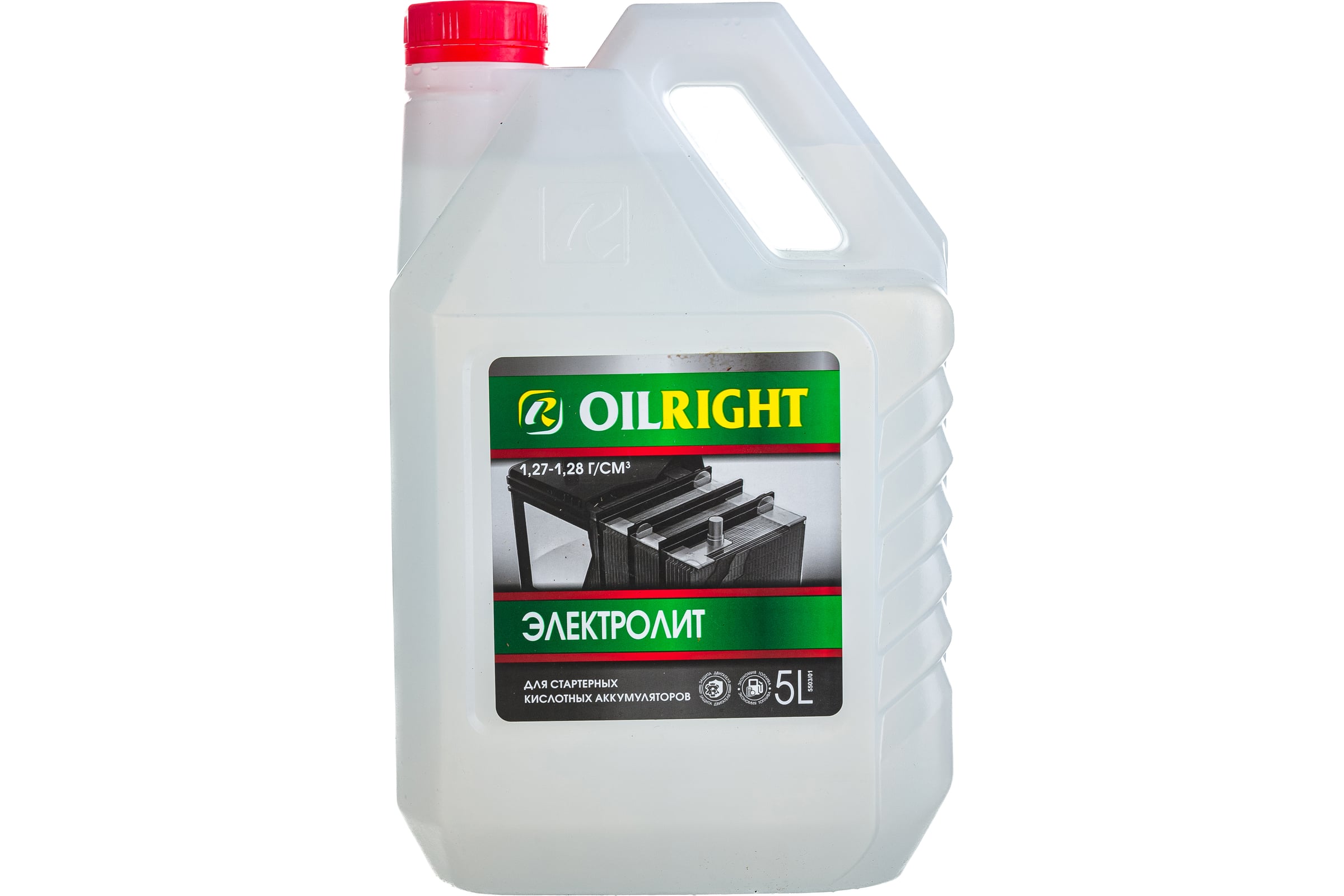 ЭлектролитOILRIGHT5л,1.28г/куб.см,пэт5504