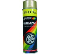 Быстросохнущая акриловая краска для литых и декоративных дисков MOTIP, золотой 500мл 05-000007