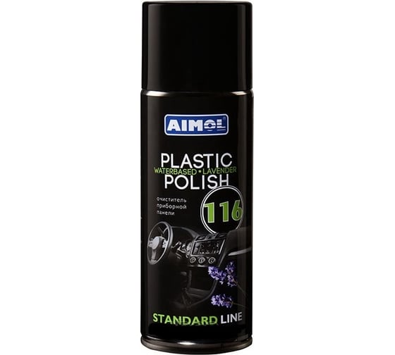 Очиститель приборной панели AIMOL Waterbased Plastic Polish Lavender 300 мл, лаванда 8717662392795