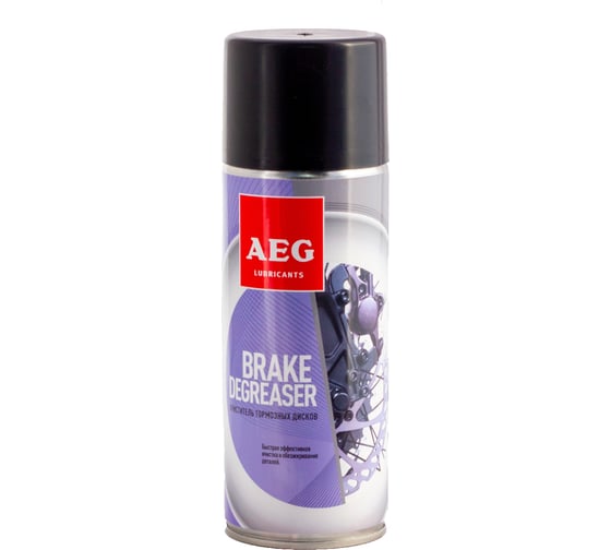 Очиститель тормозных дисков AEG Lubricants AEG 520мл Аэрозоль