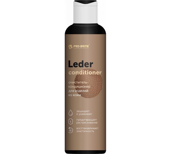 Очиститель кондиционер полироль для изделий из кожи Pro-Brite Leder 200 мл 1550-02 1
