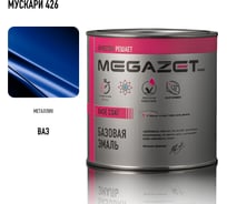 Базовая эмаль MegaZet Мускари 426, 750 мл, базисная автомобильная краска под лак, металлик 4673755218363