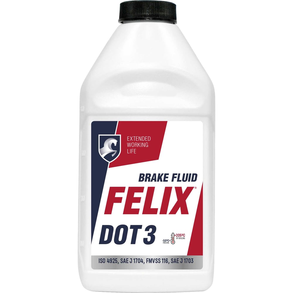 Тормозная жидкость FELIX Тосол Синтез ДОТ-3, 455 г 430130007 - выгодная ...