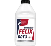 Тормозная жидкость FELIX Тосол Синтез ДОТ-3, 455 г 430130007
