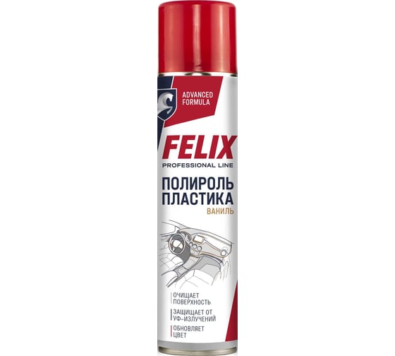 Полироль панели приборов FELIX ваниль, 400 мл 411040132 1