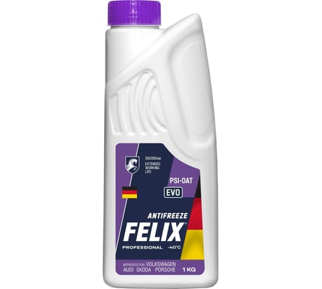 Антифриз FELIX EVO 1 кг, фиолетовый 430206334