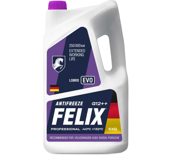 Антифриз FELIX EVO 5 кг, фиолетовый 430206335