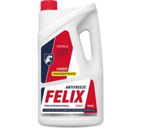 Антифриз FELIX CARBOX-40 G-12+, 3 кг, красный, концентрат 430206042