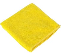 Салфетка из микрофибры ZIPLAB полировальная, желтая, 40x40 см, 5шт/уп 12130