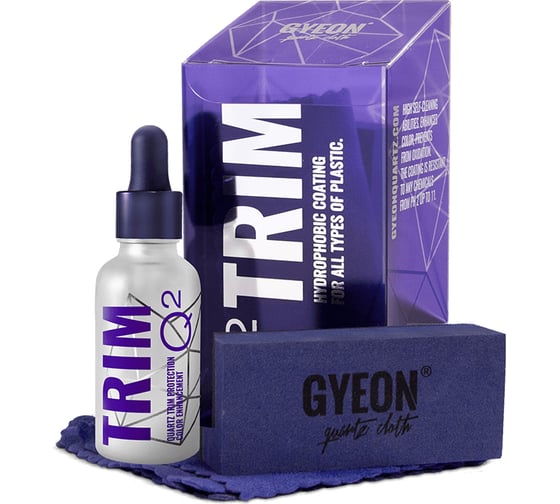 Керамическое покрытие для пластика, фар, резины, хрома GYEON Q2 TRIM 30 мл GYQ218 1
