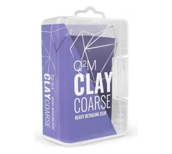 Абразивная глина для очистки кузова GYEON Q2M Clay Coarse 100 г GYQ401 1