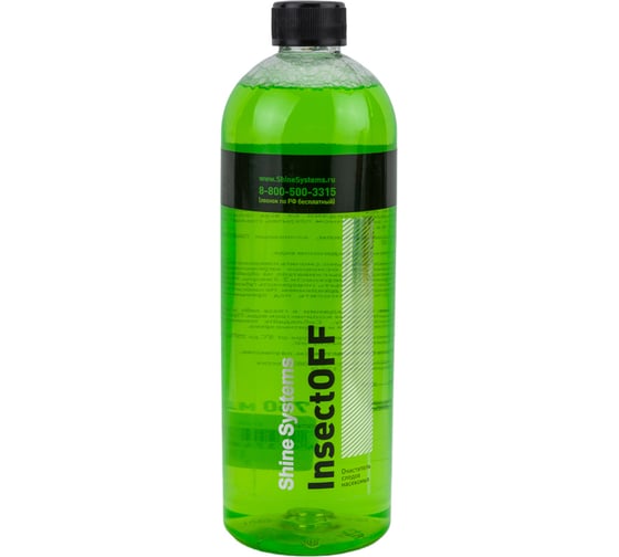 Очиститель следов насекомых Shine Systems InsectOFF, 750 мл SS746