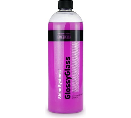 Экспресс очиститель стекол Shine Systems GlossyGlass, 750 мл SS828