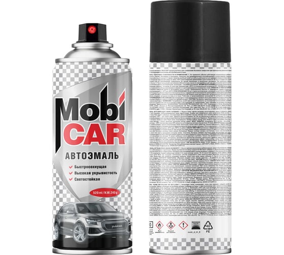 Аэрозольная автоэмаль Mobicar 520 мл 235 бежевая 0501-235 MC