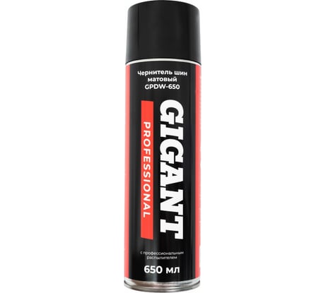 Чернитель шин Gigant Professional матовый, 650 мл GPDW-650