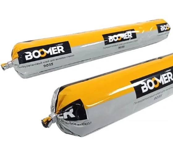 Клей для вклейки стёкол BOOMER полиуретановый, 600 мл 9035/600