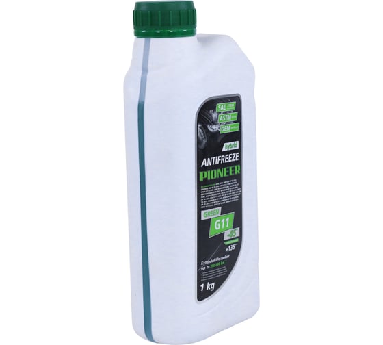 Жидкость охлаждающая "Антифриз" NIAGARA "PIONEER" GREEN-40 G11 1 кг 006001002076