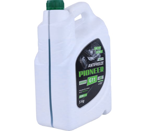 Жидкость охлаждающая "Антифриз" NIAGARA "PIONEER" GREEN-40 G11 5 кг 006001002077