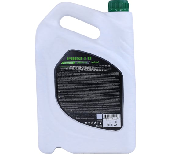 Жидкость охлаждающая "Антифриз" NIAGARA "PIONEER" GREEN-40 G11 5 кг 006001002077