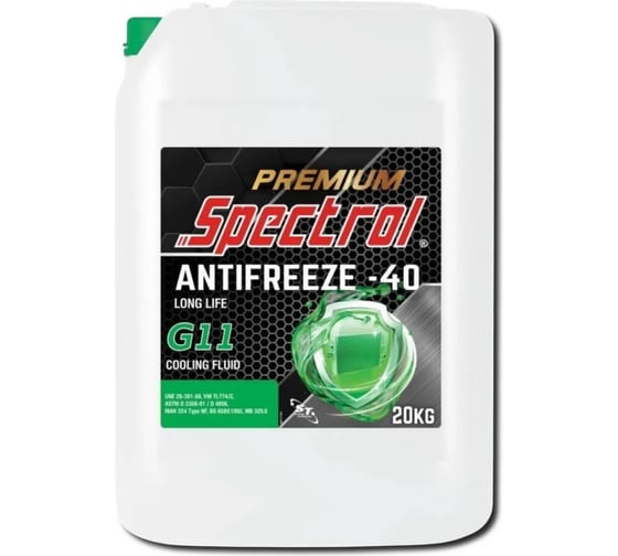 Концентрат ОЖ Spectrol PREMIUM ANTIFREEZE CONCENTRATE G11 20кг 99119 1