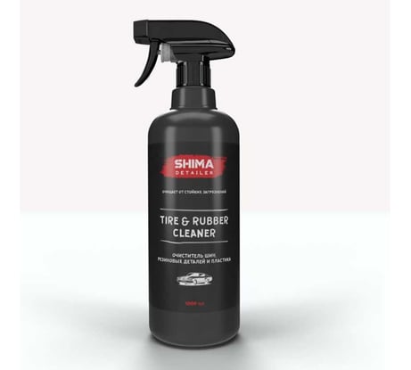 Очиститель шин, резиновых деталей и пластика SHIMA DETAILER "TIRE _ RUBBER CLEANER" 1 л 4610326360625