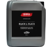 Чернитель для шин SHIMA DETAILER BLACK & BLACK с бархатным эффектом, 5 л 4603740920063