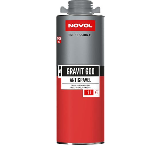 Антигравий Novol HS GRAVIT 600 1л серый X6124636