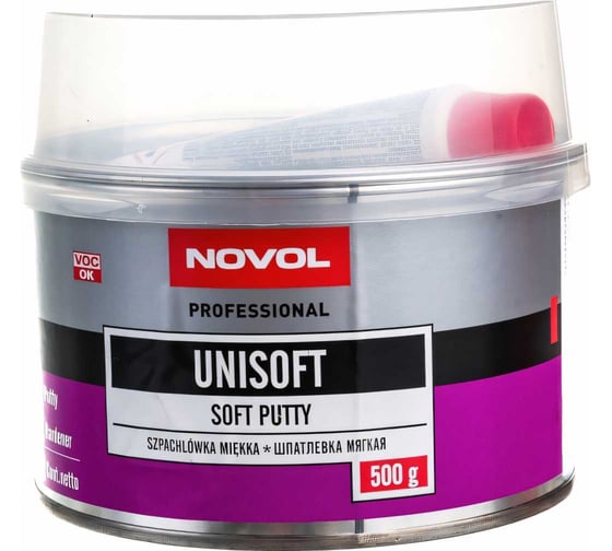 Шпатлевка Novol Unisoft 0.25 кг X6121443