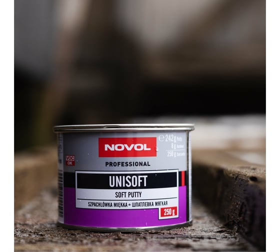 Шпатлевка Novol Unisoft 0.25 кг X6121443