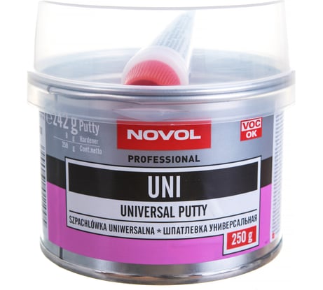 Шпатлевка Novol Uni 0.25 кг X6127011