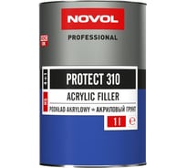 Грунт Novol PROTECT 310 HS 2К акрил. банка 1л с отвердителем 0.2л белый X6120476 17885707