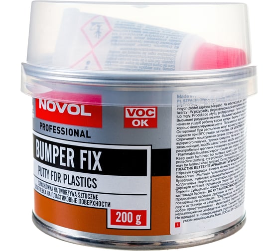 Шпатлевка Novol BUMPER FIX 0.2 кг 1170