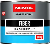 Шпатлевка Novol FIBER со стекловолокном 0.6 кг X6120858 17885299