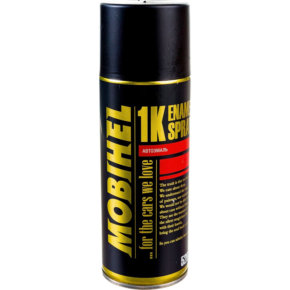 Краска MOBIHEL Черная ТАГАЗ D01 металлик аэрозоль 520 мл 41958702А ...