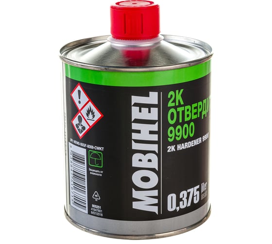 Отвердитель для акриловой эмали Mobihel 9900, банка, 375 мл X6124214 1